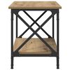 vidaXL Side Table Artisan Oak 55 x 38 x 45 cm Engineered Wood
