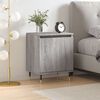vidaXL Bedside Cabinet Grey Sonoma 40x30x50 cm Engineered Wood