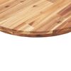 vidaXL Table Top Round &Oslash;90x2 cm Solid Wood Acacia