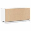 vidaXL TV Cabinet White 100 x 38 x 49 cm Engineered Wood