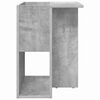 vidaXL End Table Concrete Grey 35 x 40 x 55 cm Engineered Wood