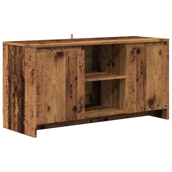 vidaXL TV Cabinet Old Wood 102x37.5x52.5 cm Engineered Wood