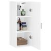vidaXL Wall Mounted Cabinet White 34.5x34x90 cm