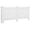 vidaXL Radiator Cover White 172x19x81.5 cm MDF