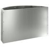 vidaXL Planter Silver 60 x 30 x 35 cm Galvanised Steel