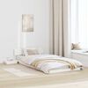 vidaXL Bed Frame White 90 x 200 cm Wood