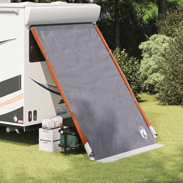 vidaXL Tailgate Tent Grey and Orange 190 x 150 x 185 cm Taffeta