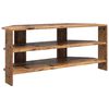 vidaXL Corner TV Cabinet Old Wood 102x40.5x45cm Engineered Wood