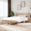 vidaXL Bed Frame without Mattress King Size Solid Wood