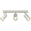 vidaXL Ceiling Spotlight Brushed Nickel 38 x 5.5 x 16.5 cm Steel