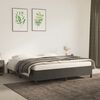 vidaXL Bed Frame without Mattress Dark Grey Super King Velvet