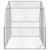 vidaXL Chicken Run 2.5x2x2.25 m Galvanised Steel