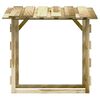 vidaXL Pergolas with Roofs 3 pcs 100x90x100 cm Impregnated Pinewood