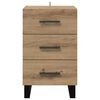 vidaXL Bedside Cabinet Artisan Oak 40 x 40 x 66 cm Engineered Wood