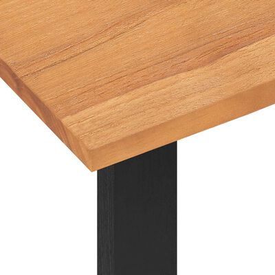 vidaXL Desk 100x45x75 cm Solid Teak Wood