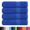 vidaXL Hand Towels "FROGN" 4 pcs Blue 50x100 cm 360 gsm