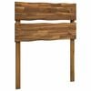 vidaXL Live Edge Headboard ROSTOCK Natural 75 cm Solid Acacia Wood