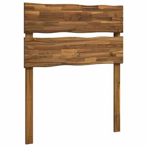 vidaXL Live Edge Headboard ROSTOCK Natural 75 cm Solid Acacia Wood