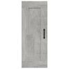 vidaXL Hanging Cabinet Concrete Grey 35x34x90 cm Engineered Wood