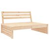 vidaXL 5 Piece Garden Lounge Set Solid Wood Pine