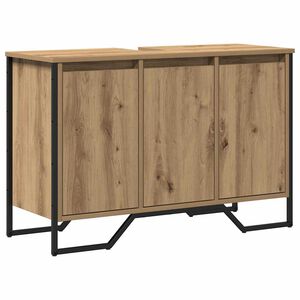 vidaXL Bathroom Sink Cabinet Artisan Oak 91 x 35 x 60 cm