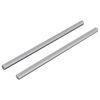 vidaXL Threaded Rods 2 pcs Silver M6 x 120 mm Metal