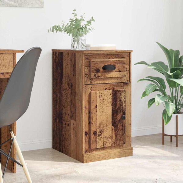 vidaXL Side Cabinet Old wood 40 x 50 x 75 cm Engineered wood