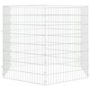 vidaXL Free Range Animal Enclosure 6-Panel 54x80 cm Galvanised Iron