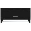 vidaXL Wardrobe Black Oak 70 x 32.5 x 35 cm Engineered Wood