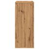 vidaXL Wall Cabinet Artisian Oak 80x33x80 cm Engineered Wood