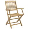 vidaXL Folding Garden Chairs 4 pcs 57.5x54.5x90 cm Solid Wood Acacia