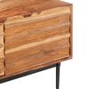 vidaXL TV Cabinet 140x30x45 cm Solid Acacia Wood