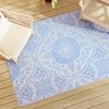 vidaXL Outdoor Carpet ARAKIL Baby Blue 140x200 cm PP