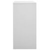 vidaXL Locker Cabinets 2 pcs Light Grey 90x45x92.5 cm Steel