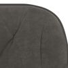 vidaXL Office Chair with Wheel Dark Grey 56 x 61.5 x 72 cm Velvet