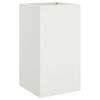 vidaXL Planter White 42x38x75 cm Steel
