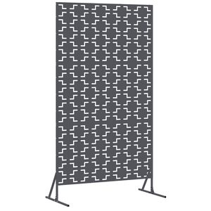 vidaXL Privacy Screen Anthracite 100 x 50 x 180 cm Steel