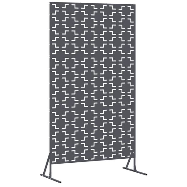vidaXL Privacy Screen Anthracite 100 x 50 x 180 cm Steel