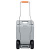 vidaXL Wheeled Water Tank for Camping 25 L Grey