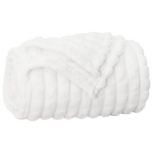 vidaXL Throw Blanket White 240 x 220 cm 1.37 kg Fleece