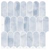 vidaXL Feather Tile 20 pcs Light Blue 30 x 30 cm Polyurethane and PET