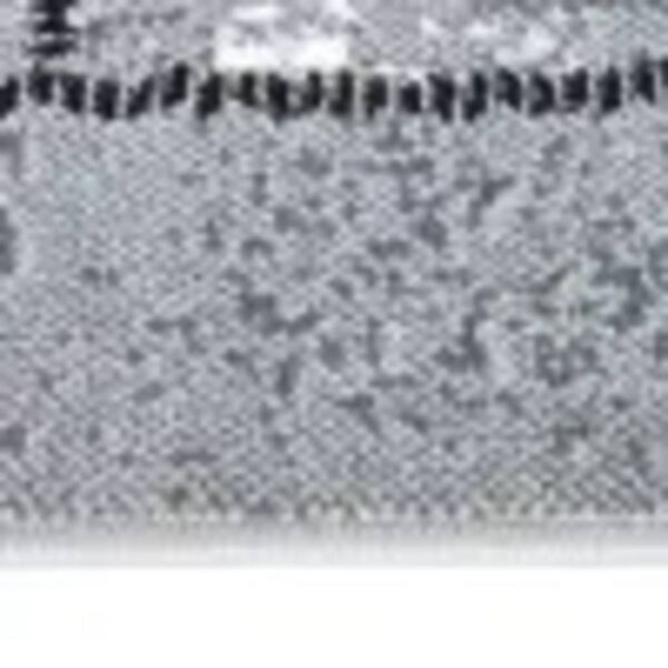 vidaXL Runner Rug BCF Grey with Block Pattern 60x400 cm