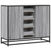 vidaXL Sideboard Grey Sonoma 92x35x76 cm Engineered Wood