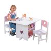 KidKraft Heart Table with 2 Chairs Set