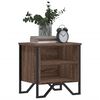 vidaXL Bedside Cabinet Brown Oak 2 pcs 40x30x40 cm Engineered Wood
