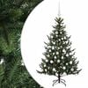 vidaXL Artificial Christmas Tree with Bauble 120 cm 150 LEDs