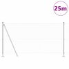 vidaXL Fence Post Silver 25 x 1.2 m (13 mm mesh) Steel