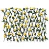 vidaXL&nbsp;Artificial Ivy Trellis Expandable Yellow 180x60 cm