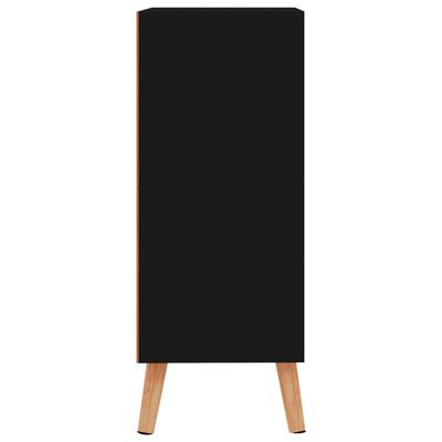 vidaXL Sideboard Black 60x30x72 cm Engineered Wood