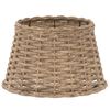 vidaXL Lamp Shade Brown &Oslash;38x23 cm Wicker